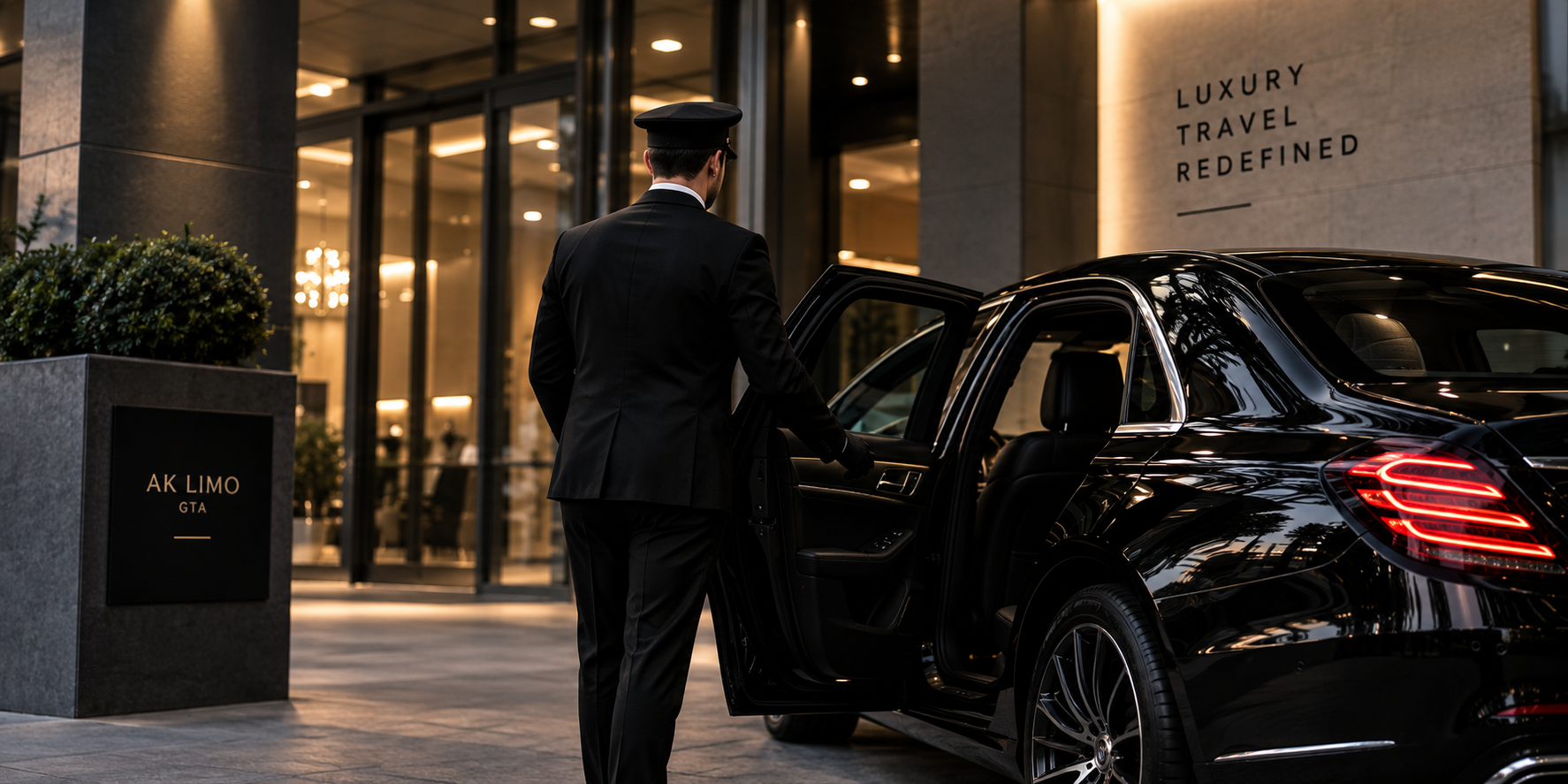 AK Limo professional chauffeur service